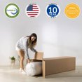 thumbnail image 2 of 10 inch Twin Size Green Tea Memory Foam Mattress ,Gel Memory Foam Mattress in a Box, Medium, White, 2 of 6
