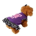 thumbnail image 4 of YUEHAO Pet Vest for Dogs Summer Cute Pet Puppy Small Dog Cat Pet Dress Apparel Clothes Fly Sleeve Dress Dog Vest for Small Medium Large Dogs (Purple, L), 4 of 5