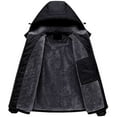 thumbnail image 2 of Chrisuno Women's Waterproof Ski Jacket Warm Winter Snow Coat Mountain Windbreaker Black XL, 2 of 5