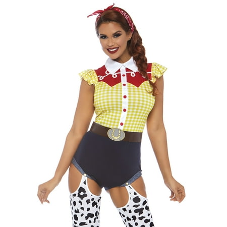 Leg Avenue Womens Giddy Up Cowgirl Costume