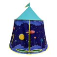 thumbnail image 2 of Jugar para niños Tent Prince Castle Centable Playroom portátil Playhouse Indian Regalo de cumpleaños para la guardería Fiesta de cumpleaños de azul, 2 of 8