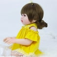 thumbnail image 3 of Muñeca de simulación de 53 cm muñeca reborn que puede beber agua y orinar muñeca de vinilo juguetes para niños cabestrillo de pelo japonés en polvo ANGGREK  Otros, 3 of 8