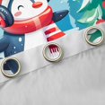 thumbnail image 4 of Manfei Cartoon Penguin Skating Black Out Curtains for Kids Teens,Xmas Tree Curtains Pack of 2 (42x63 Each),Merry Christmas Bedroom Curtains,Breathable Home Decor, 4 of 6