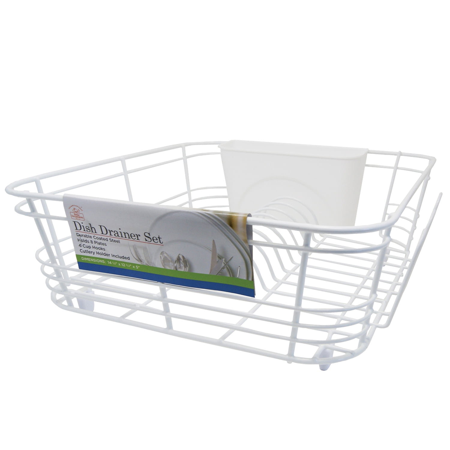 Better Houseware 1424/W Extra-Large Coated Steel Sink Protector (White)