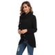 thumbnail image 5 of Jersey GRECERELLE para mujer, cuello alto, grueso, negro, 5 of 8