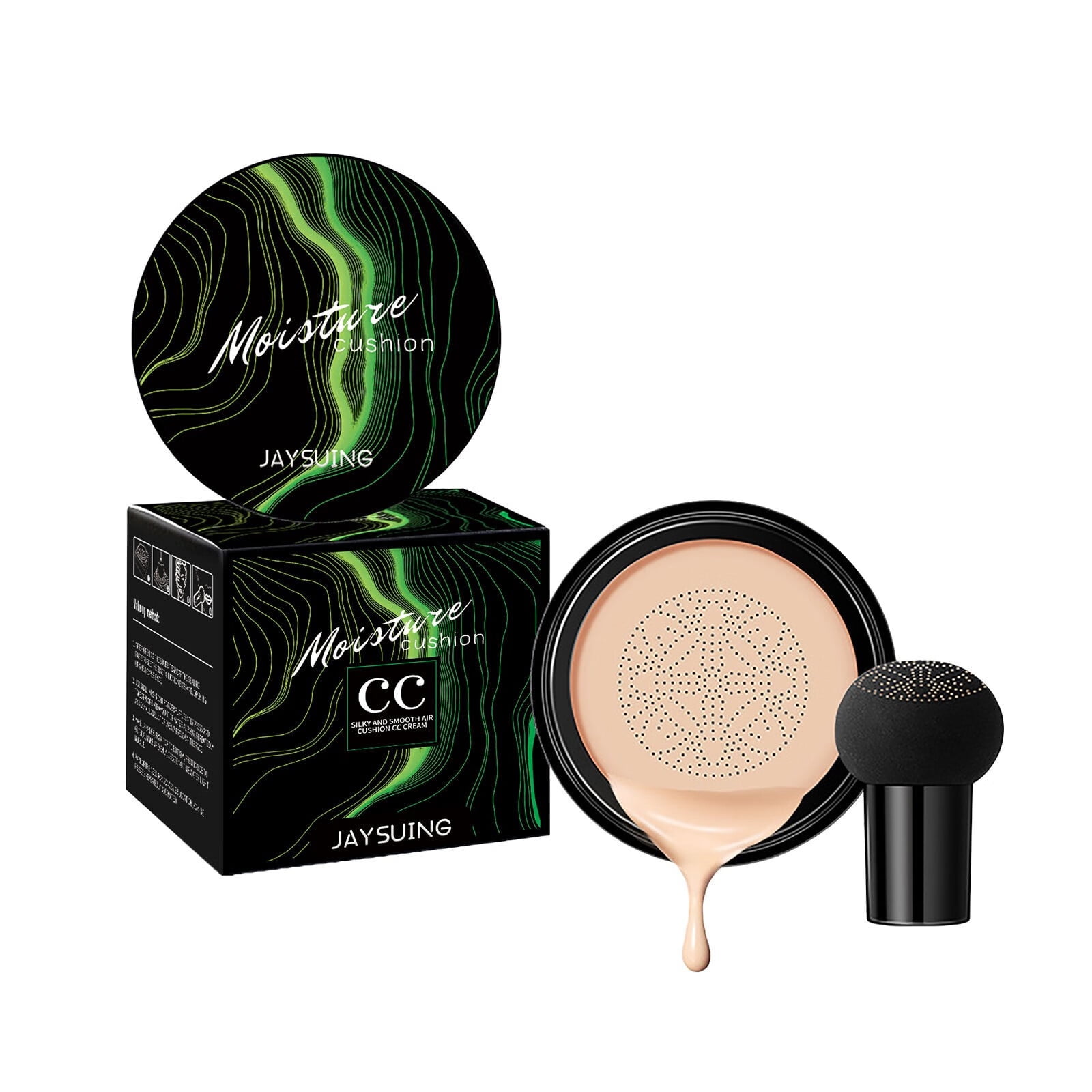 A07 Cream BB Mushroom Head Air Cushion Cc Cream Concealer Cream Foundation Cream Moisturizing Rejuvenations Concealer Natural Repairing Isolation Long Lasting Makeup Beauty Cream