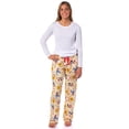 thumbnail image 3 of Disney Winnie The Pooh Women's Holiday Lights Character Design AOP Adult Lounge Sleep Pajama Pants, 3 of 7