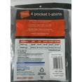 thumbnail image 4 of Hanes Men's Pocket T-shirts 4-pack Sizes M-3X Black, Gray, Red or Blue, 4 of 7