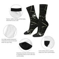 thumbnail image 3 of Fuzoiu Spiders On The Web Print Athletic Crew Socks for Men & Women,Casual Crew Socks,Above Ankle Crew Socks for Business, Casual, 3 of 6