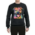 thumbnail image 3 of Dean Russo Best Dog Dog Lover Unisex Crewneck Graphic Sweatshirt, Black, 4X-Large, 3 of 6