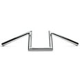 thumbnail image 1 of Krator Z Bars Replacement Handlebars Custom Bobber Harley Triumph Chrome 1 Inch Zee Zed Compatible with Honda VTX 1300 C R S RETRO, 1 of 5