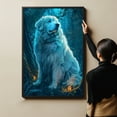 thumbnail image 6 of Great Pyrenees Dog Watercolor Art Poster - Great Pyrenees Dog Canvas Wall Art For Bedroom Decor - Bathroom Decor - Dog Wallpaper, 6 of 6