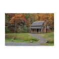 thumbnail image 2 of Trademark Fine Art 'Smokies Cabin' Canvas Art by Galloimages Online, 2 of 4