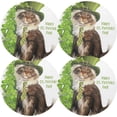 thumbnail image 6 of GZHJMY St. Patrick's Day Placemats Round PVC Woven Place Mats Indoor Washable for Kitchen Dining Tables 15 inch Heat Resistant Round Table Mats, 6 of 7