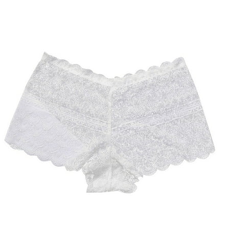 

Women s Floral Lace Underwear Thong Panty Set