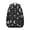 Moon and Skull, variant on Skull and Blood Gothic Pattern Backpack for School, Cute School Bag with Adjustable Shoulder Straps and Padded Back, 15.3"x11"x7.1"