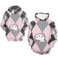 thumbnail image 7 of HELLO KITTY Hoodie with Pocket Anime for Men Women Couple Gift, 7 of 7