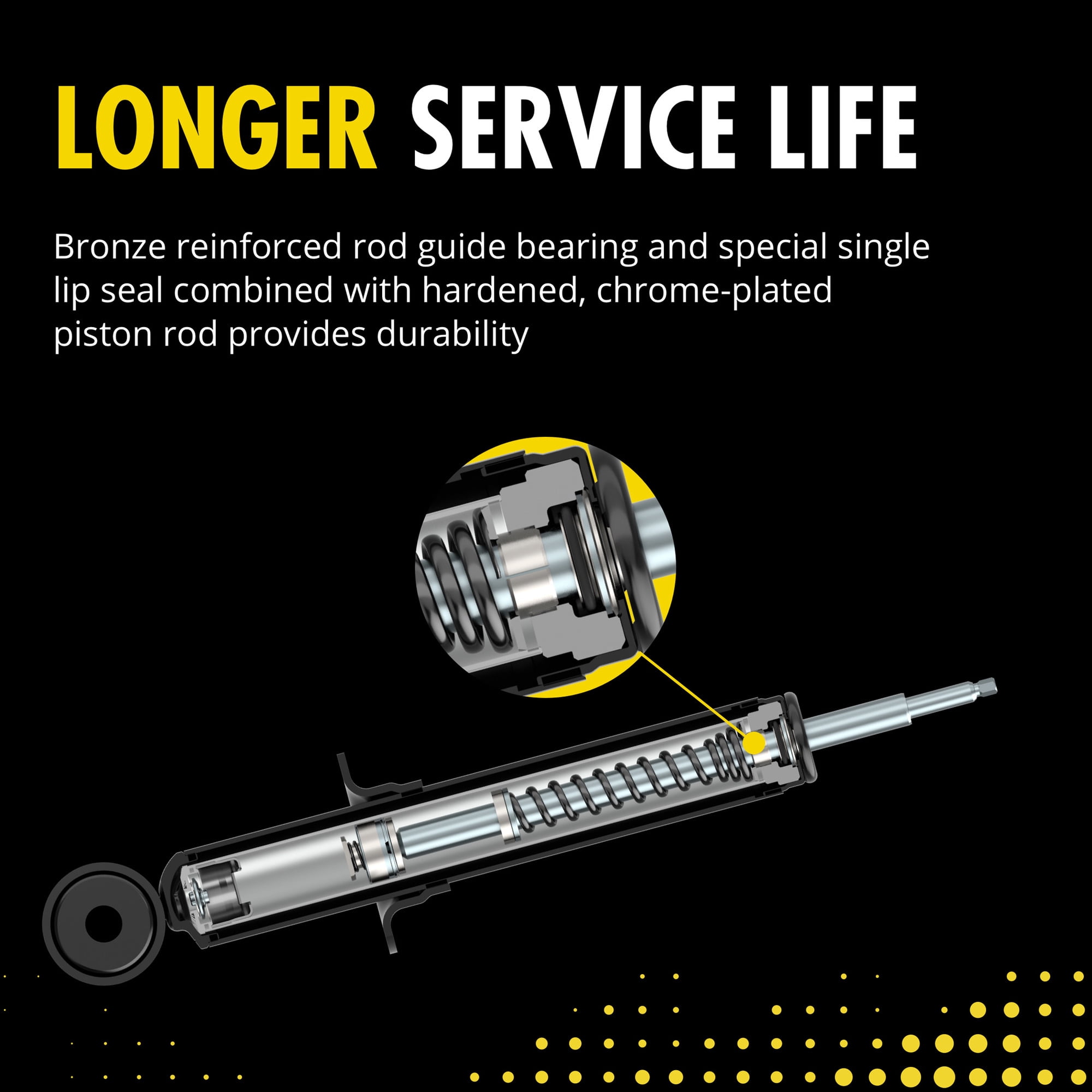 Monroe Shocks & Struts Reflex 71138 Suspension Strut