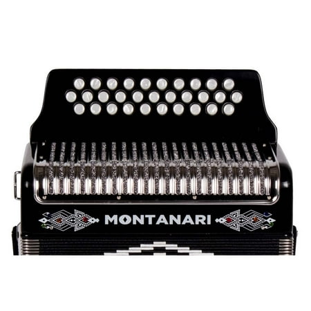 Montanari 3112 MG Accordion No Switch EAD Black