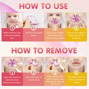 Aliver 120PCS Little Sleep Strips Mouth Tape for Nasal Breathing,Latex Free and Safe,3 Shapes
