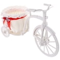 thumbnail image 1 of FELTECHELECTR Flower Rattan Basket Tricycle Shaped For Home Use 1Pack, 1 of 5