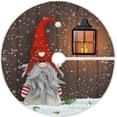 thumbnail image 1 of FMSHPON Christmas Tomte Xmas Christmas Tree Skirt Stand Mat for Holiday Party Decoration Indoor Outdoor 48 inches, 1 of 6