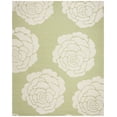 thumbnail image 2 of SAFAVIEH Cambridge Permelia Geometric Wool Area Rug, Lime/Ivory, 8' x 10', 2 of 7