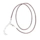 thumbnail image 2 of Sonducket Collar Gargantilla Cuerda de poliéster Cuerda de abalorios DIY Colgante Extensor Cadena Cadena Accesorios de joyería Ropa, zapatos y accesorios Miscelánea Café Sonducket AP014984-02, 2 of 6