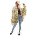 thumbnail image 3 of HPO Adult Tinsel Jacket Unisex Cosplay, Halloween Costume with Loose Fit, Large, 3 of 7