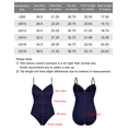 thumbnail image 7 of Hilor One Piece Bathing Suit for Women Ruched Underwire Swimsuit Tummy Control Swimwear, 7 of 7