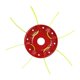 thumbnail image 3 of Cabezal de desbrozadora de hilo Instalación sencilla Reemplazo multifuncional resistente Alto Rojo, 3 of 9