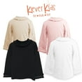 thumbnail image 4 of Kleverkids T-Shirt en Coton Péruvien à Manches Longues, Col Rond, Neige, 8, 4 of 9