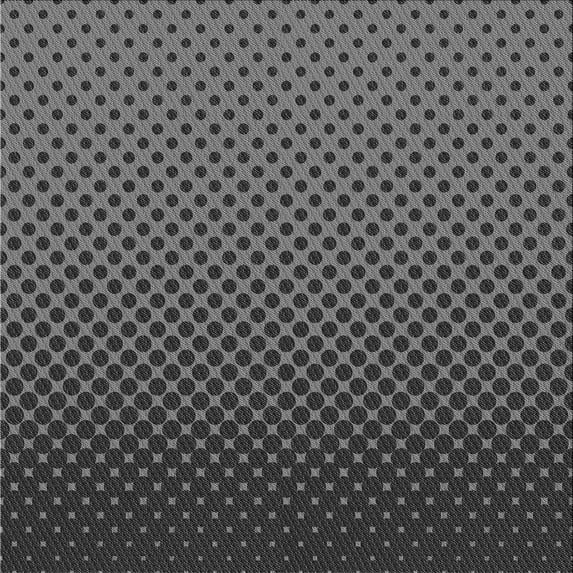 Ahgly Company Indoor Square Patterned Battleship Gray Area Rugs, 6' Square