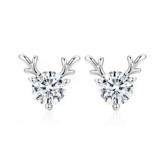 LeCalla Orecchini A Stud Argento Sterling 925 - Nodo D'Amore, Design Italiano, Per Donne - 4