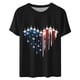 thumbnail image 3 of Fiudx Liquidación de Ahorros de Verano Camisas de Manga Corta para Mujer, Estilo Independiente, para Mujer, 3 of 3