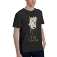 thumbnail image 2 of Kind To Your Mind Men'S Basic Short Sleeve T-Shirt Black 6x-Large, 2 of 5