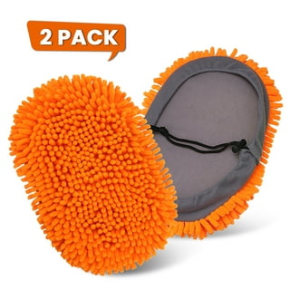 Ghopy 47.6 Microfiber Car Wash Brush Mop Kit with 180° Swivel Head Mitt  Sponge with Long Handle Car Cleaning Supplies Kit Duster Washing Car Tools