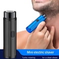 thumbnail image 4 of Portable Electric Shaver For Men Rechargeable Trimmer Travel Mini Razor 3 Colors U0a7, 4 of 8