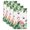 Pink, Green, White, variant on Pink Flamingo Kitchen Towels Set of 4, Summer Tropical Palm Leaves Butterflies Absorbent Dish Towels for Kitchen, Microfiber Hand Towel, Quick Drying Tea Towel for Cleaning Decorative Dishcloths