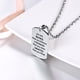 thumbnail image 3 of PROSTEEL Collar con forma de cruz con etiqueta de perro para hombres, niños, cadena colgante de plata de acero inoxidable, versículo de la Biblia, inspirador, religioso, cristiano, joyería, regalos, 3 of 7