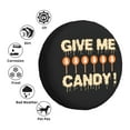 thumbnail image 5 of XMXY Give Me Candy Scary Ghost Spare Tire Cover, Universal Waterproof Cover for Jeep RV Tire Wheel Protection, 15 inch, 5 of 8