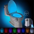 thumbnail image 4 of Volkmi 1 ABS Bathroom Smart LED Night Light, On/Off Activated Body Motion Sensing Light, 8 Colors, Passive Infrared, Decorative 8 Colors, 4 of 9