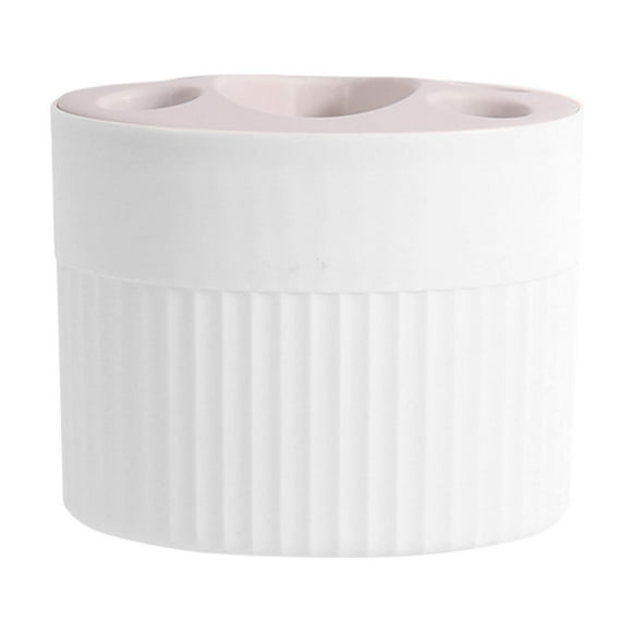 Estante para cepillos de dientes y pasta de dientes para el baño, caja de almacenamiento para cepillos de dientes, perforadora, cepillo de dientes independiente, fácil de limpiar.