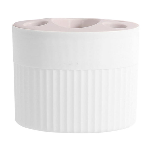 Estante para cepillos de dientes y pasta de dientes para el baño, caja de almacenamiento para cepillos de dientes, perforadora, cepillo de dientes independiente, fácil de limpiar.