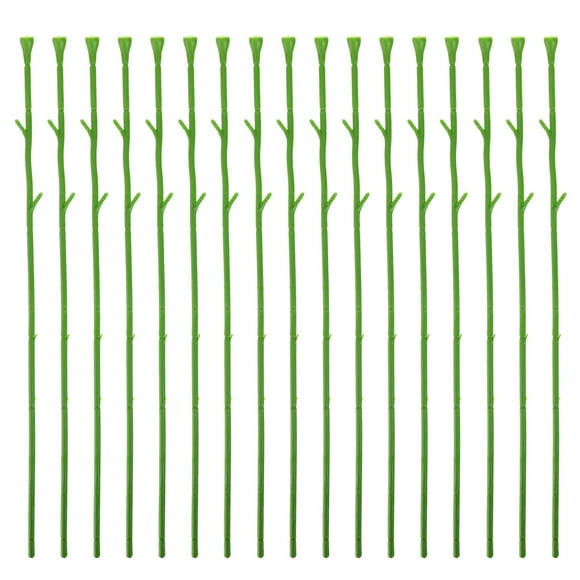 MasteelfCA 50pcs Floral Wire Stems for Bouquets Flower Arrangements and DIY Florist Crafts