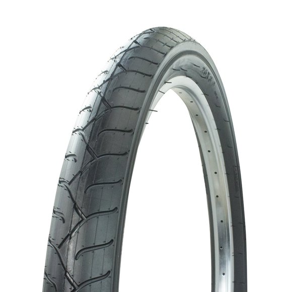 FENIX CYCLES Wanda Fat Bike Bicyclette Pneu Blanc Mur 26 x 3.0, pour Cruiser de Plage, Chopper, (Noir)