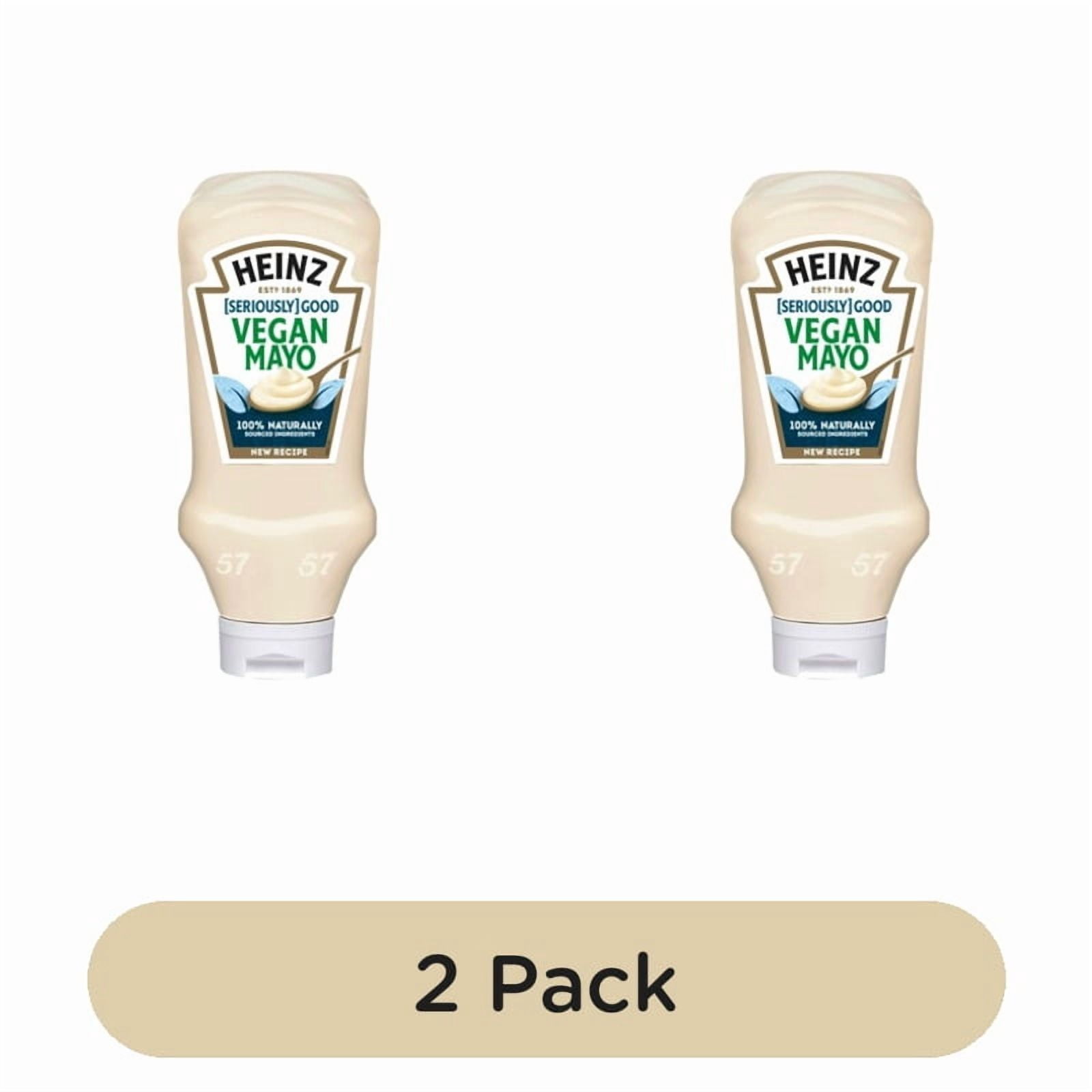 Heinz Vegan Mayonnaise 800g, British Import (Pack of 2)