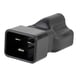 thumbnail image 2 of Conector IEC320 C20 Enchufe IEC 320 C20 a Adaptador de Nema 6-15R / 20R 125V Magideal Conector IEC320 C20, 2 of 6