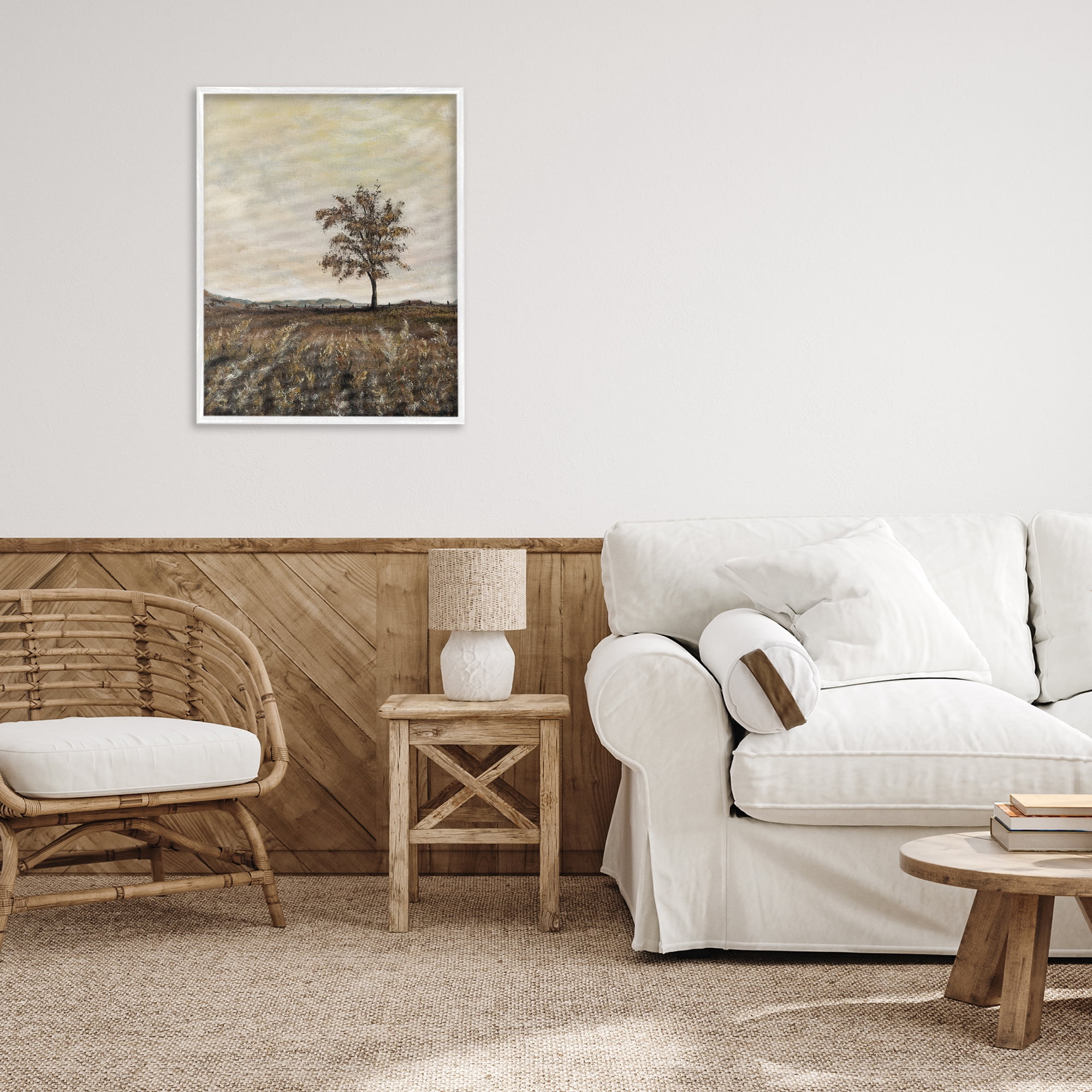 Stupell Industries Yesterdays Gone By White Framed Giclee Art, design by Soulspeak & Sawdust