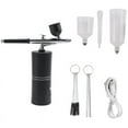 thumbnail image 1 of Airbrush Kit with Compressor Rechargeable Cordless Non-Clogging High-Pressure AirBrush Set for Nail Art Makeup Painting, 1 of 6